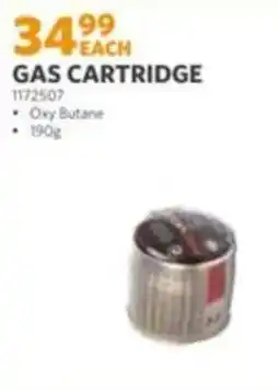 BUCO GAS CARTRIDGE offer