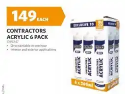 BUCO Contractors Acrylic offer