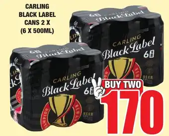 CARLING BLACK LABEL