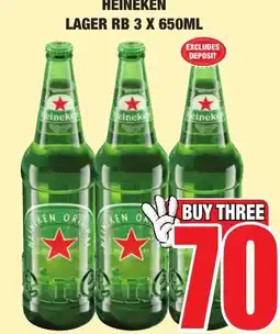 Boxer Liquors Heineken Lager RB offer