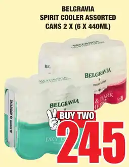 Boxer Liquors Belgravia Spirit Cooler Assorted offer