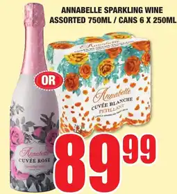 Boxer Liquors Annabelle Sparkling Wine Assorted offer