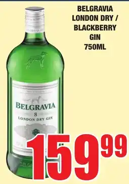 Boxer Liquors Belgravia London Dry Gin offer