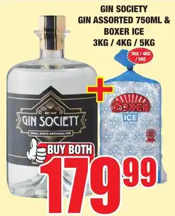 Boxer Liquors Gin Society Gin Assorted offer