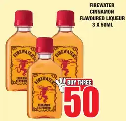 Boxer Liquors Firewater Cinnamon Flavoured Liqueur offer