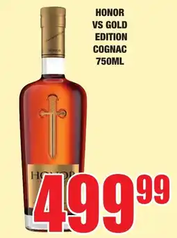 Boxer Liquors HONOR VS GOLD EDITION COGNAC offer