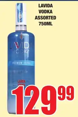 Boxer Liquors Lavida Vodka Assorted offer