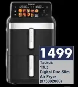 President Hyper Taurus Digital Duo Slim Air Fryer offer