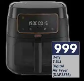 Defy Digital Air Fryer