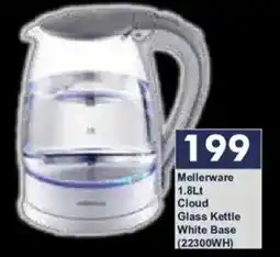 President Hyper Mellerware Cloud Glass Kettle offer
