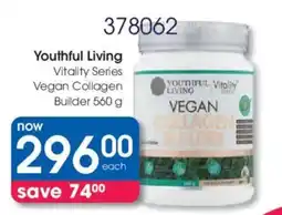 Clicks Youthful Living Vegan Collagen Builder offer
