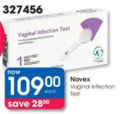 Clicks Novex Vaginal Infection Test offer