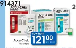 Clicks Accu-Chek Test Strips offer