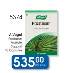 Clicks A.Vogel Prostasan Prostate Support offer