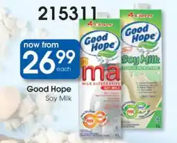 Clicks Good Hope Soy Milk offer