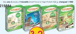 Clicks Futurelife Smart Food or High Protein offer
