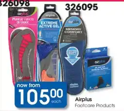 Clicks Airplus Footcare Products offer