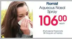 Clicks Flomist Aqueous Nasal Spray offer