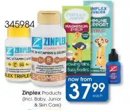 Clicks Zinplex Products offer