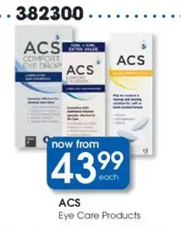 Clicks ACS Comfort Eye Drops offer