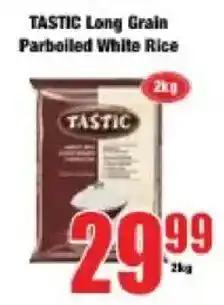 Boxer TASTIC Long Grain Parboiled White Rice offer