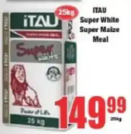 Boxer ITAU Super White Super Maize Meal offer