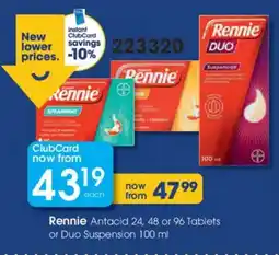 Clicks Rennie Antacid offer