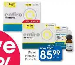 Clicks Entiro Probiotic Products offer