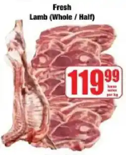 Boxer Fresh Lamb (Whole / Half) offer