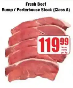 Boxer Fresh Beef Rump / Porterhouse Steak (Class A) offer