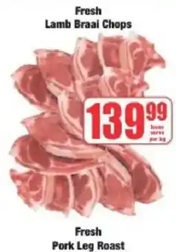 Boxer Fresh Lamb Braai Chops offer