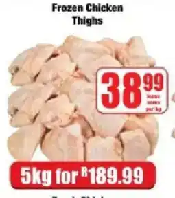 Boxer Frozen Chicken Thighs offer