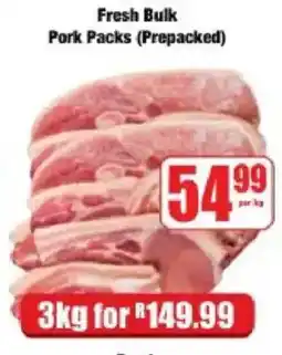 Boxer Fresh Bulk Pork Packs (Prepacked) offer