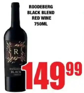 Roodeberg Black Blend Red Wine