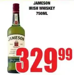 Boxer Liquors Jameson Irish Whiskey offer