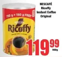 Boxer NESCAFÉ Ricoffy Instant Coffee Original offer