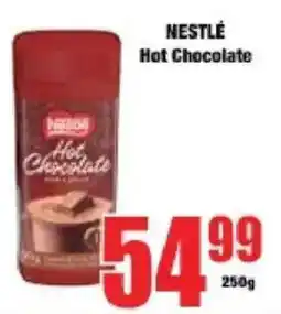 Boxer Nestlé Hot Chocolate offer