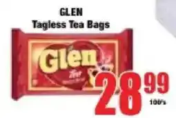 Boxer GLEN Tagless Tea Bags offer