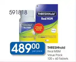 Clicks THRESHhold Real MSM offer