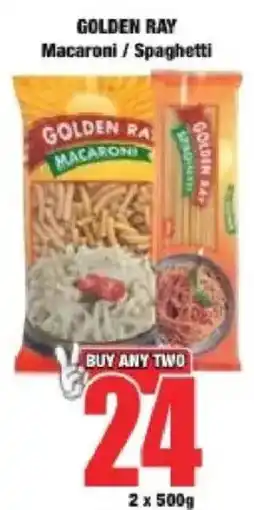 Boxer Golden Ray Macaroni / Spaghetti offer