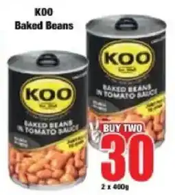 Boxer KOO Baked Beans offer