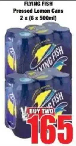 Boxer Flying Fish Pressed Lemon Cans offer