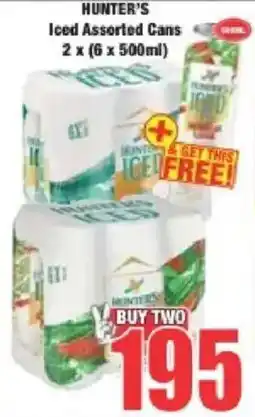 Boxer Hunter's Iced Assorted Cans offer