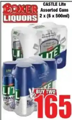 Boxer CASTLE Lite Assorted offer