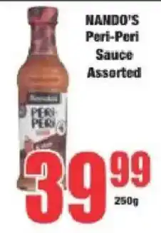 Boxer Nando's Peri-Peri Sauce Assorted offer