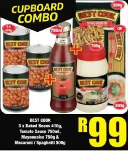 Boxer BEST COOK Cupboard Combo offer