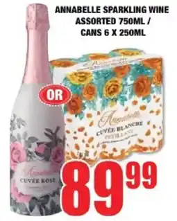 Boxer Liquors Annabelle Sparkling Wine Assorted offer