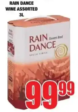 Boxer Liquors Rain Dance Wine Assorted offer