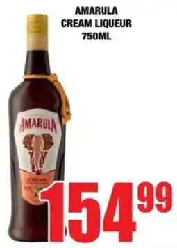 Boxer Liquors Amarula Cream Liqueur offer