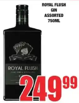 Boxer Liquors Royal Flush Gin Assorted offer